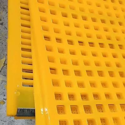 30mm Polyurethane Screen Panel for Mining with 2mm Wire Mesh