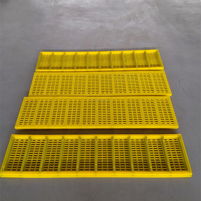 WS 85 PU 스크린 패널 진동 스크린을 위한 12'×24' 모듈형 폴리우레탄 패널 시스템