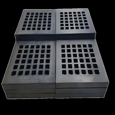 내구성 검정 색상 광산 진동 스크린용 고무 스크린 패널 두께 40mm