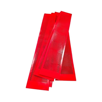 습식 광물 처리용 폴리우레탄 플립플롭 스크린 메쉬 8mm